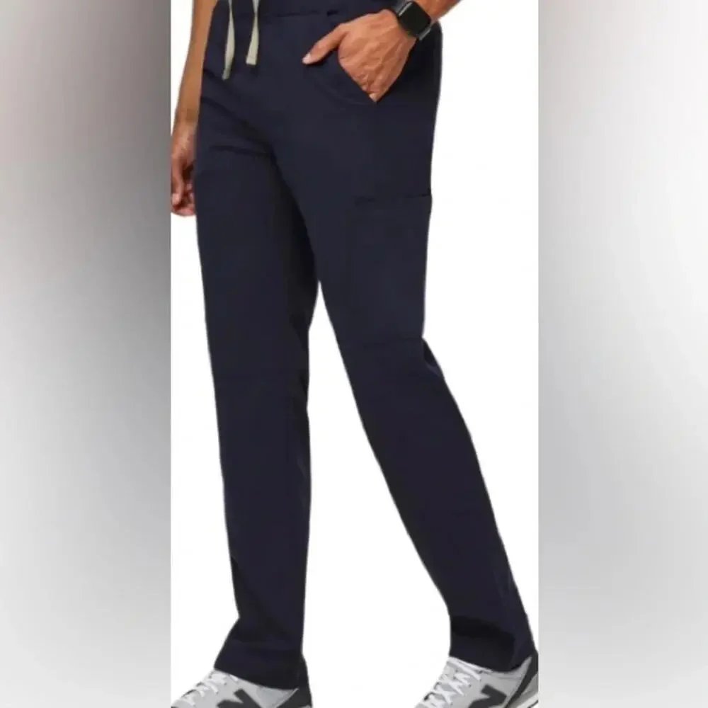 FIGS Axim navy blue cargo scrub pants, size XXL